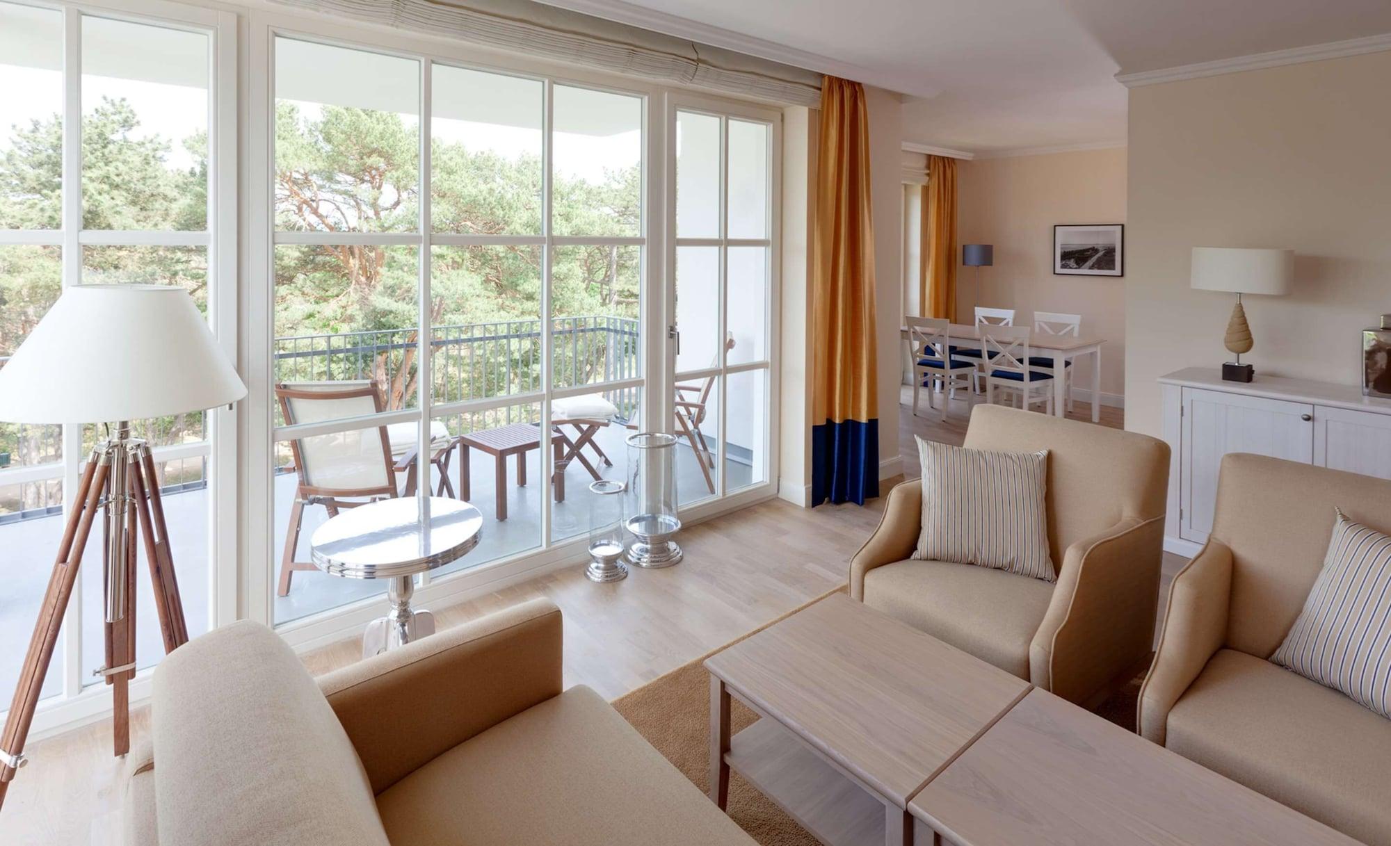 Steigenberger Grandhotel & Spa Heringsdorf Rom bilde A living room at the Westin