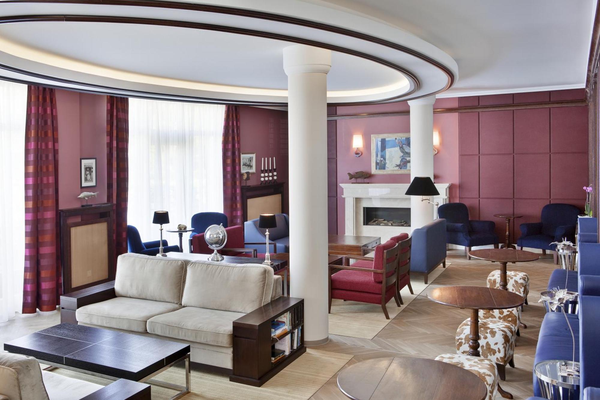 Steigenberger Grandhotel & Spa Heringsdorf Eksteriør bilde The lounge at the airport