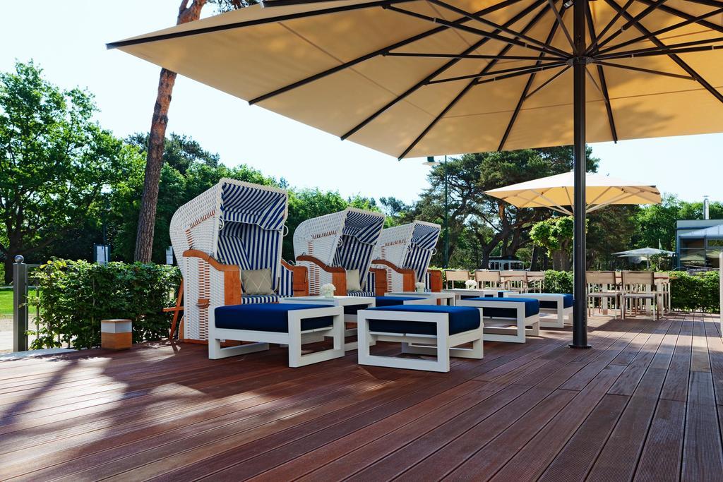 Steigenberger Grandhotel & Spa Heringsdorf Eksteriør bilde The beach chairs